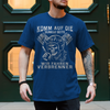 Biker T-Shirt: Komm auf die dunkle Seite. Wir fahren Verbrenner, Biker-Shirt, Motorrad-T-Shirt, Biker Hoodie, Motorrad Shirt, Motorrad T-Shirt, Chopper Shirt, Cruiser T-Shirt, HD Shirt, Motorradfahrer Shirt, Biker Spruch Shirt,