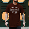 Biker T-Shirt: Ich Bin Dieser Legendäre Böse Alte Mann Von Dem Alle Reden