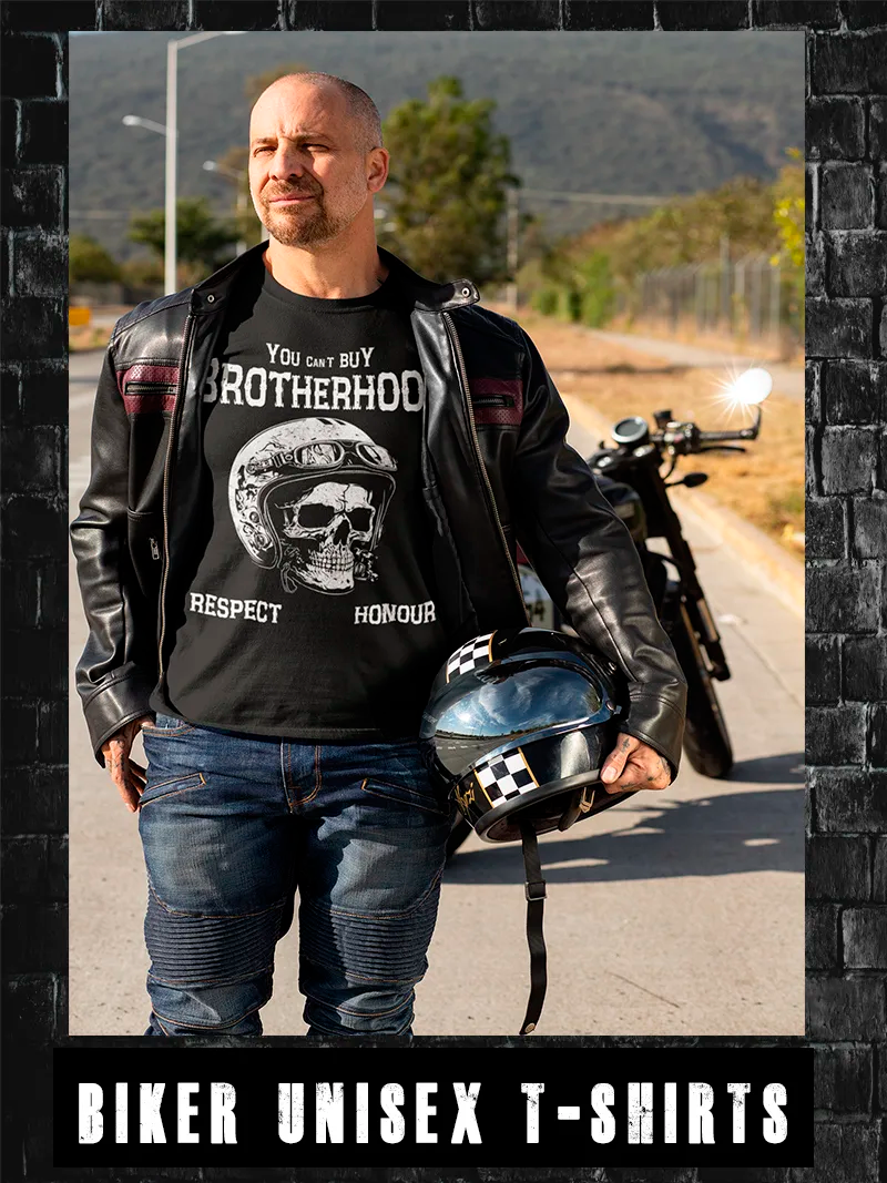 Hochwertige Biker Motorrad Shirts und Hoodies | Einzigartige Designs
