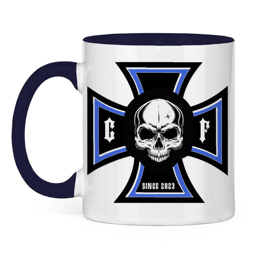 Chopper-Freunde Tasse zweifarbig