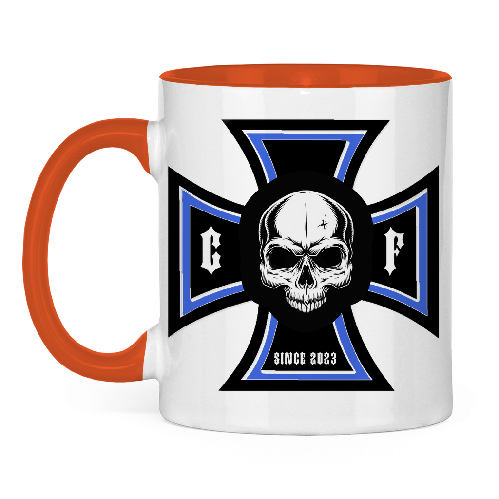 Chopper-Freunde Tasse zweifarbig