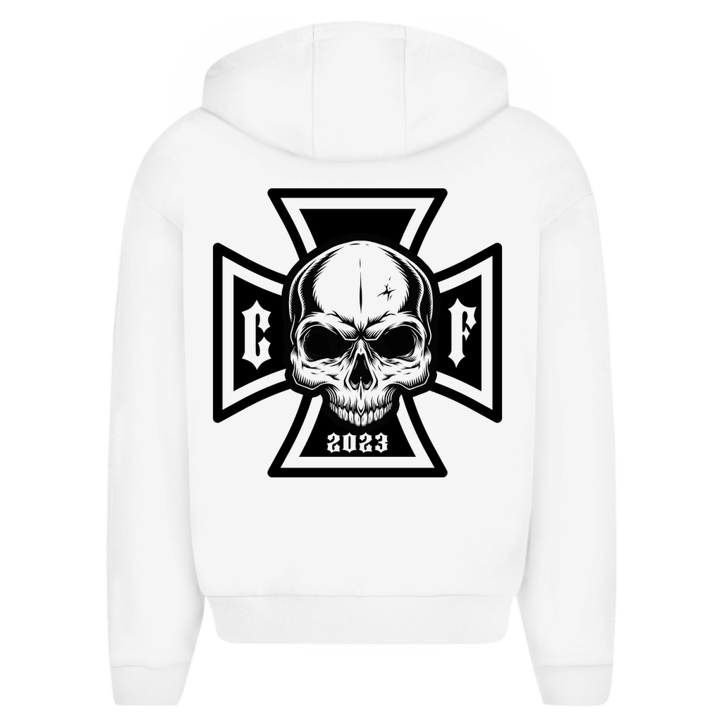 Herren Oversize Zipper Hoodie 2 Jahre Sonderedition