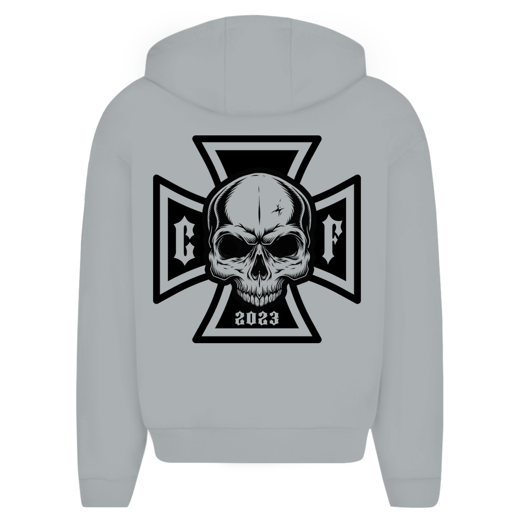 Herren Oversize Zipper Hoodie 2 Jahre Sonderedition