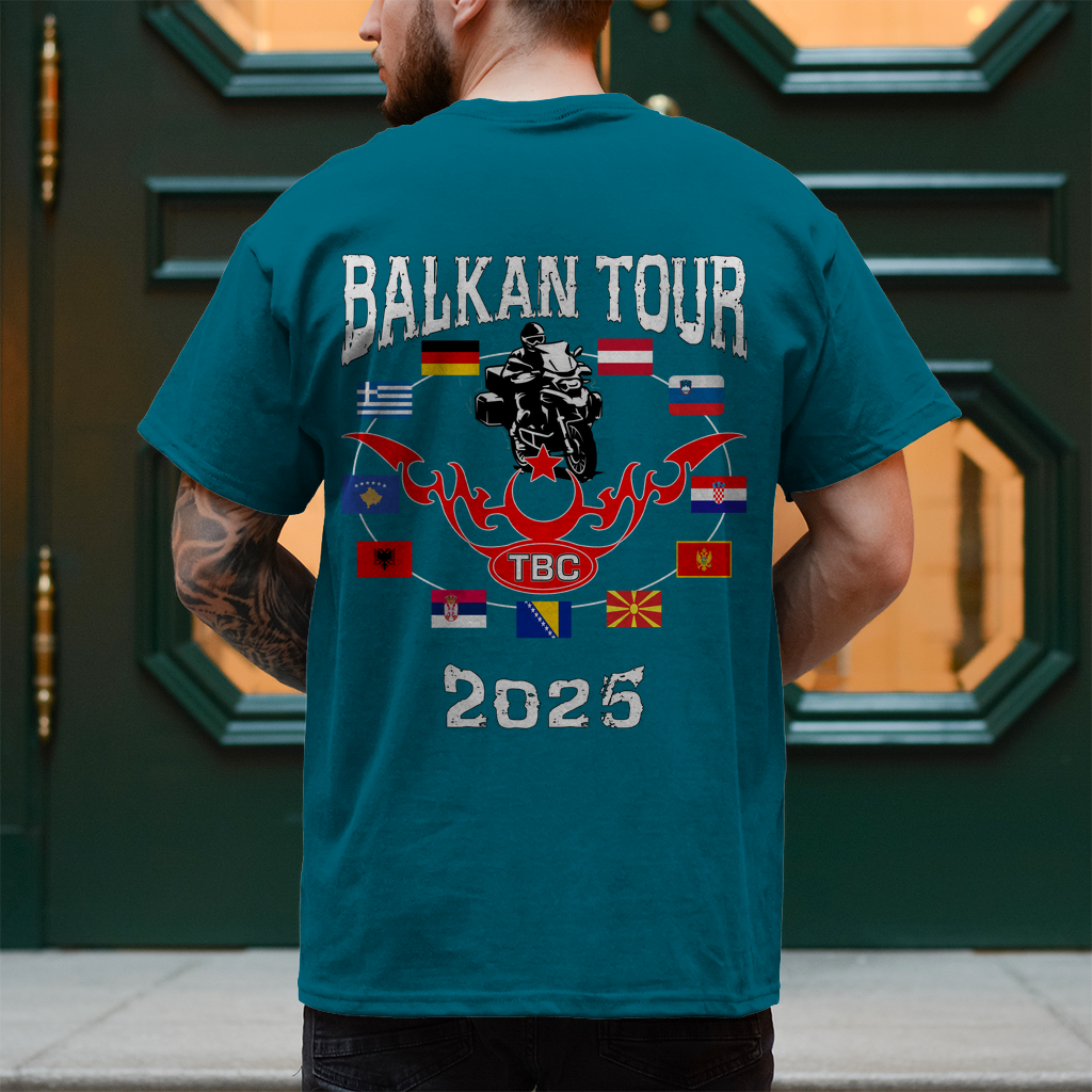 Herren T-Shirt Balkan tour
