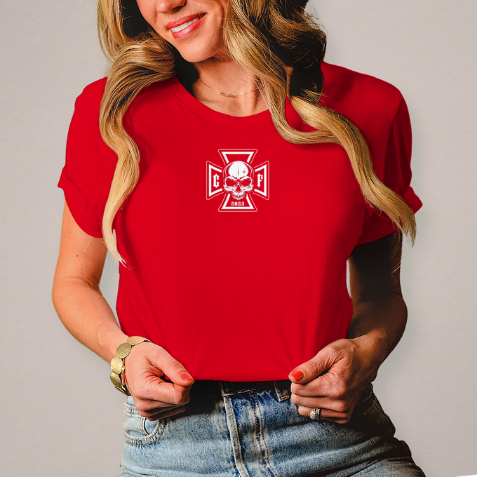Damen T-Shirt 2 Jahre Sonderedition – Produktansicht