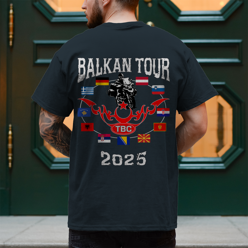 Herren T-Shirt Balkan tour