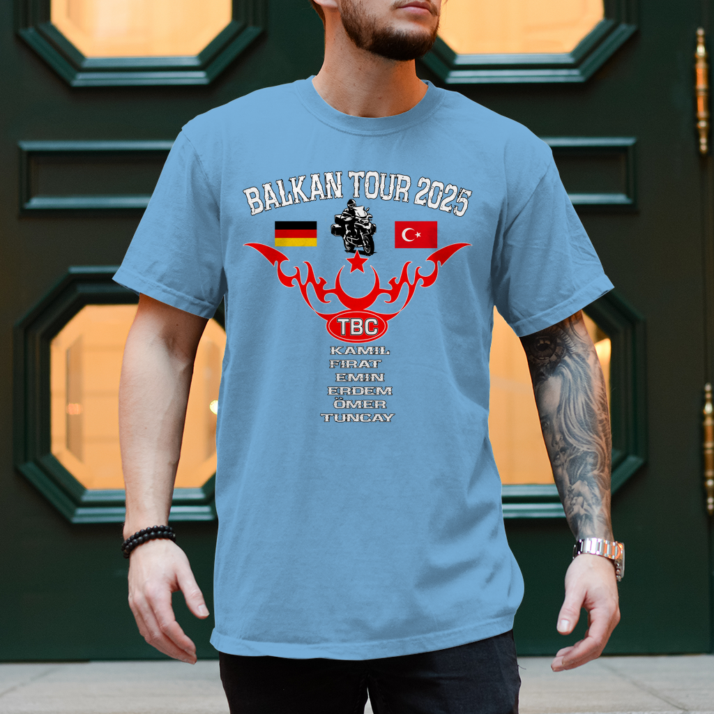 Herren T-Shirt Balkan tour