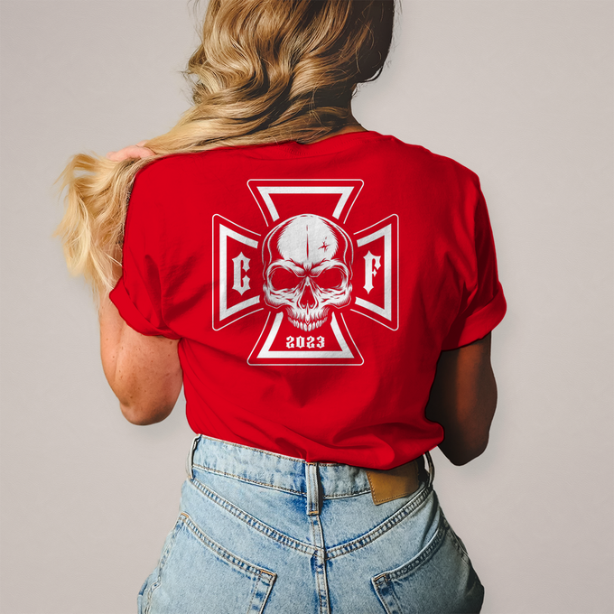 Damen T-Shirt 2 Jahre Sonderedition – Produktansicht