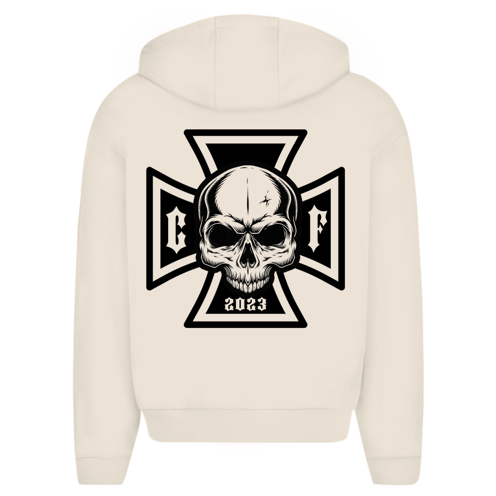 Herren Oversize Zipper Hoodie 2 Jahre Sonderedition