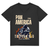 Herren Premium Bio V-Neck T-Shirt  Pan America Treffen 5.0