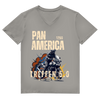 Herren Premium Bio V-Neck T-Shirt  Pan America Treffen 5.0