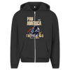 Herren Oversize Zipper Hoodie Pan America Treffen 5.0