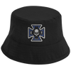 Bucket Hat Brust logo für helle Shirts