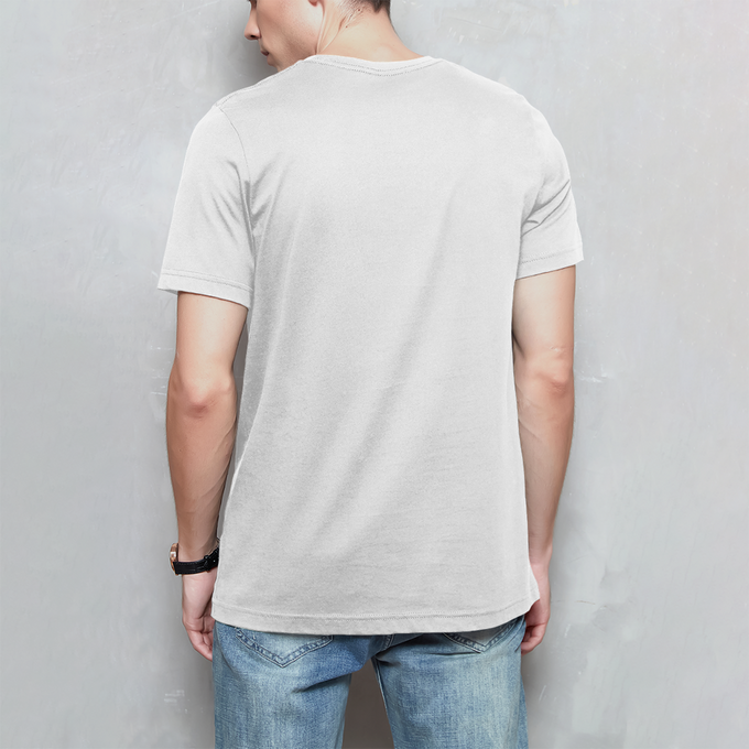 Herren T-Shirt Route Des Grandes Alpes – Rückansicht