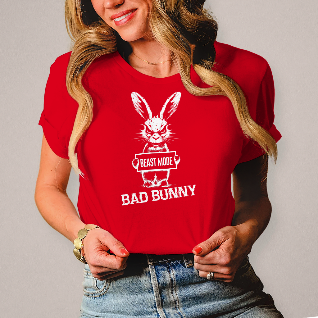 Bad Bunny Bikerin Shirt – Beast Mode on 