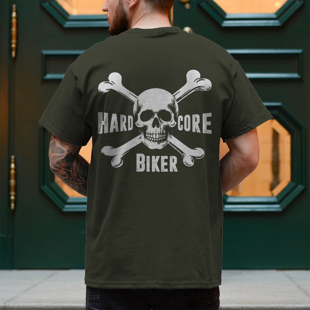 Biker T-Shirt "Hard Core Biker"