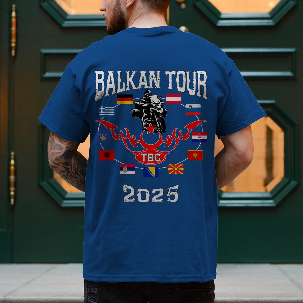 Herren T-Shirt Balkan tour