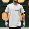 Herren T-Shirt Schräglage Brust