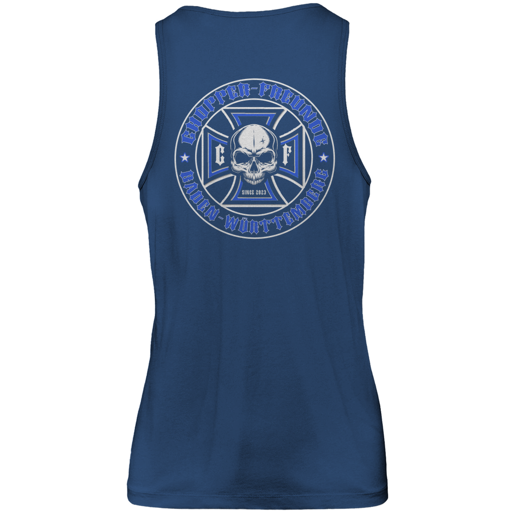 Herren Premium Tank Top Rücken Logo