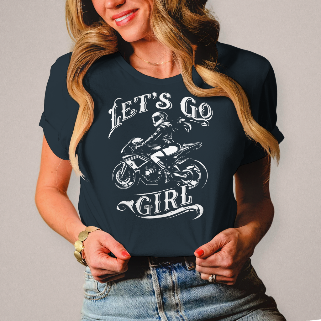 Damen T-Shirt "Lets Go Girl"