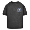 Oversize Washed T-Shirt Chopper-Freunde  