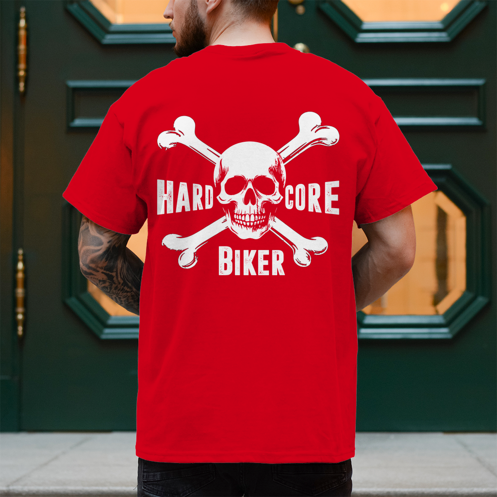 Biker T-Shirt "Hard Core Biker"