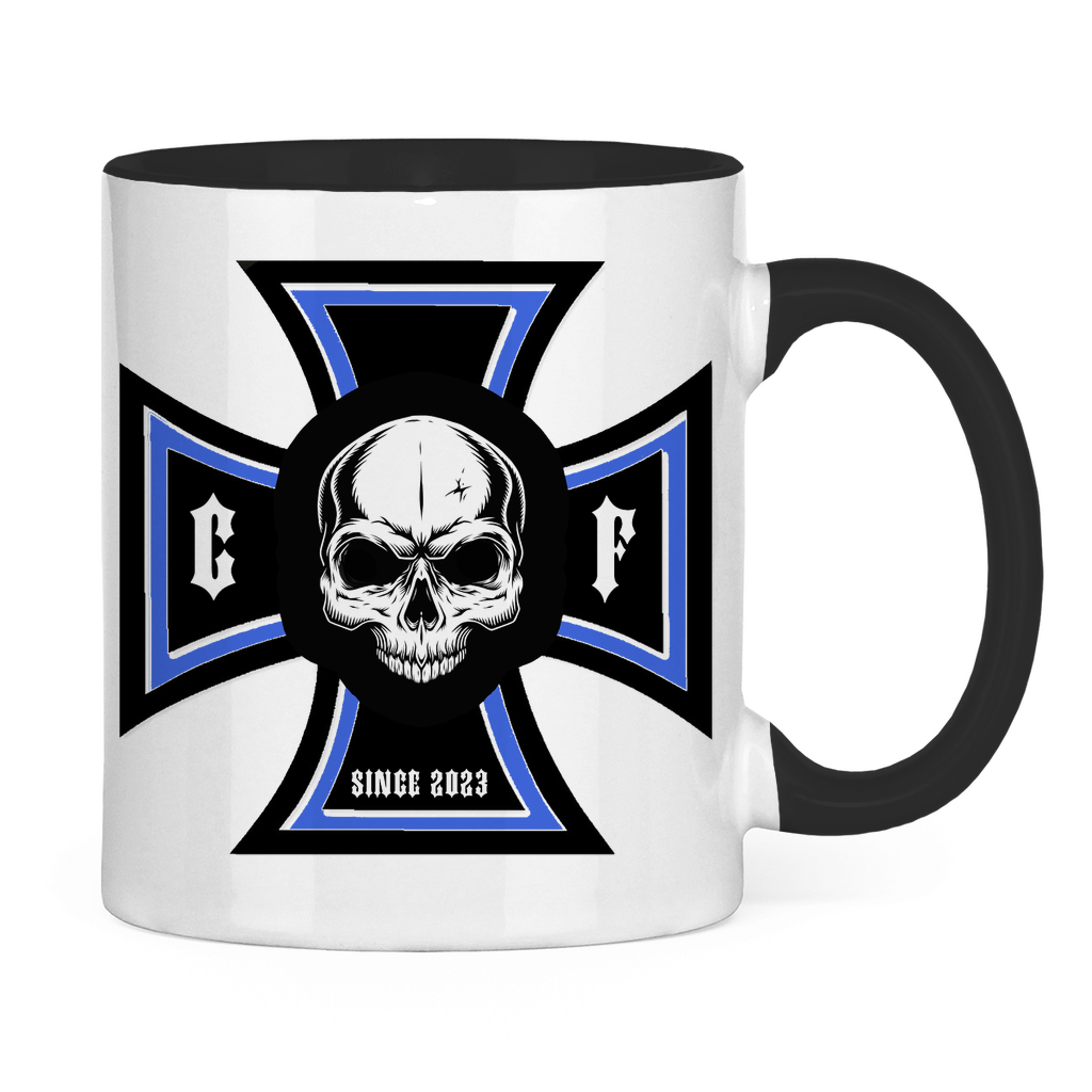 Chopper-Freunde Tasse zweifarbig