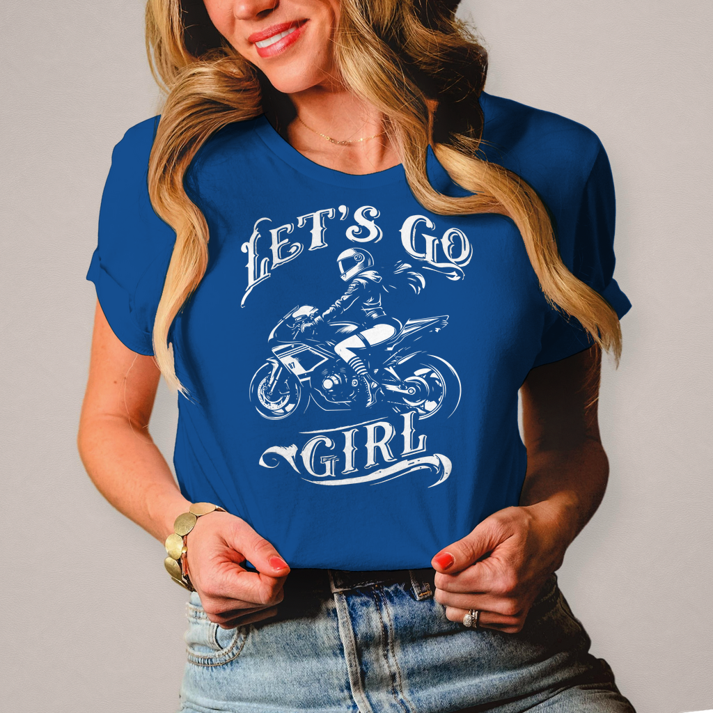 Damen T-Shirt "Lets Go Girl"