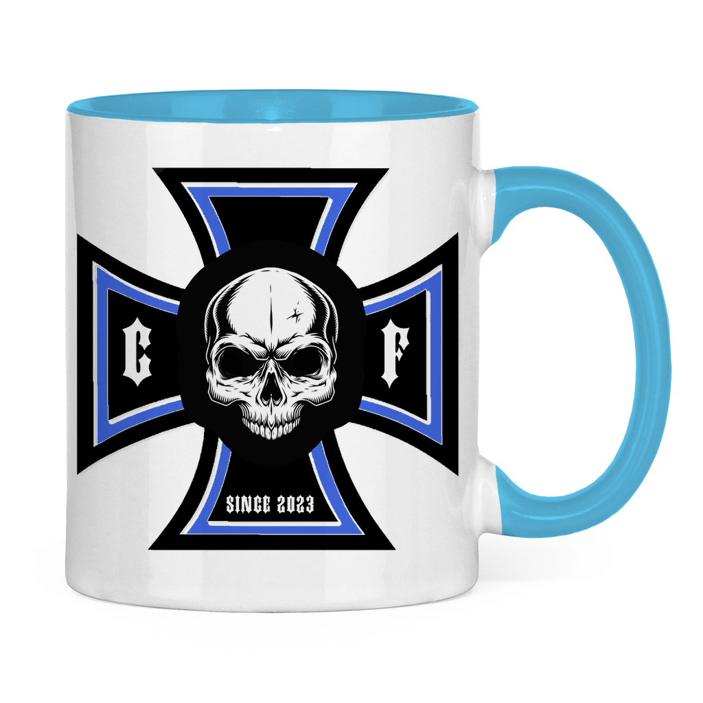 Chopper-Freunde Tasse zweifarbig