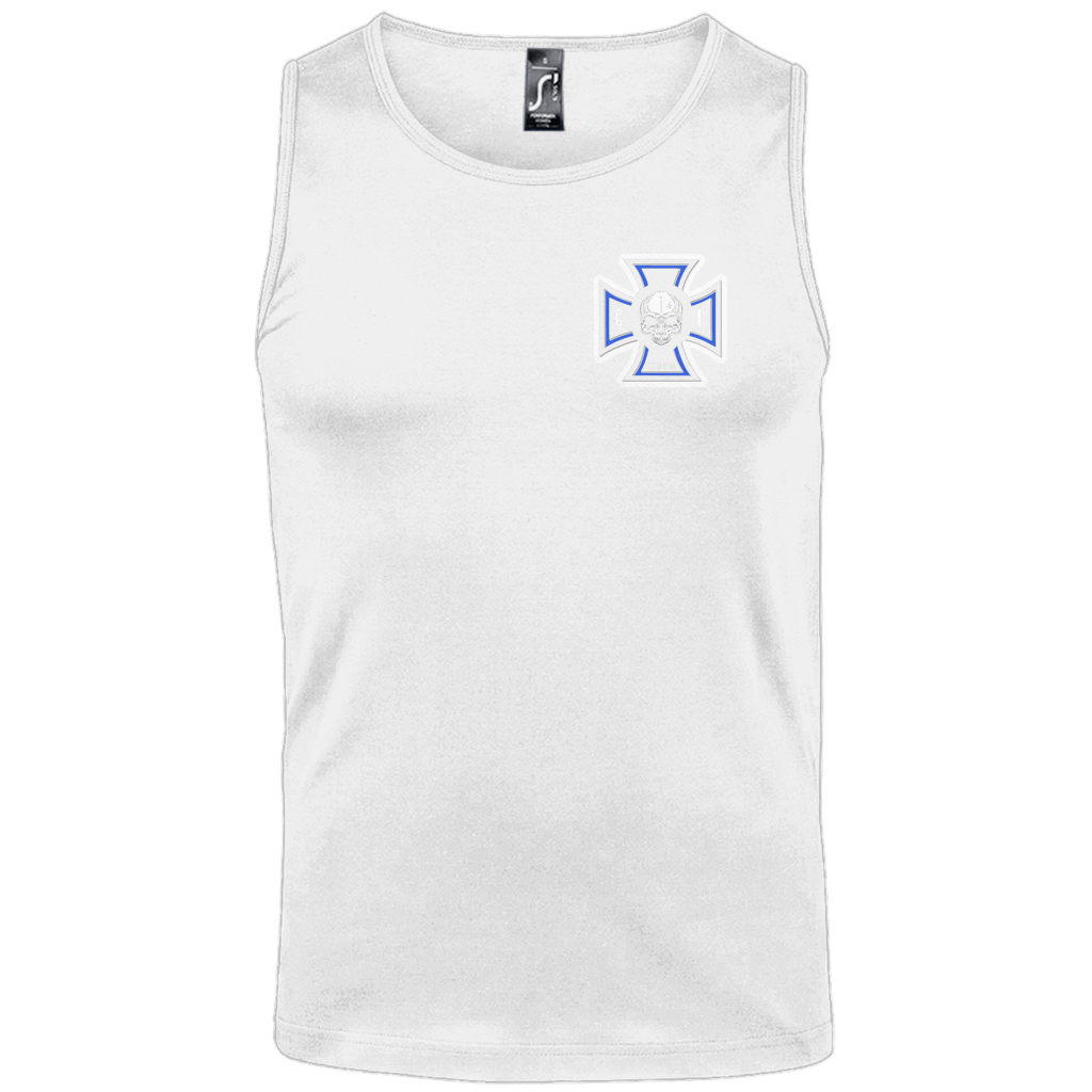 Herren Basic Tank Top Rücken Logo