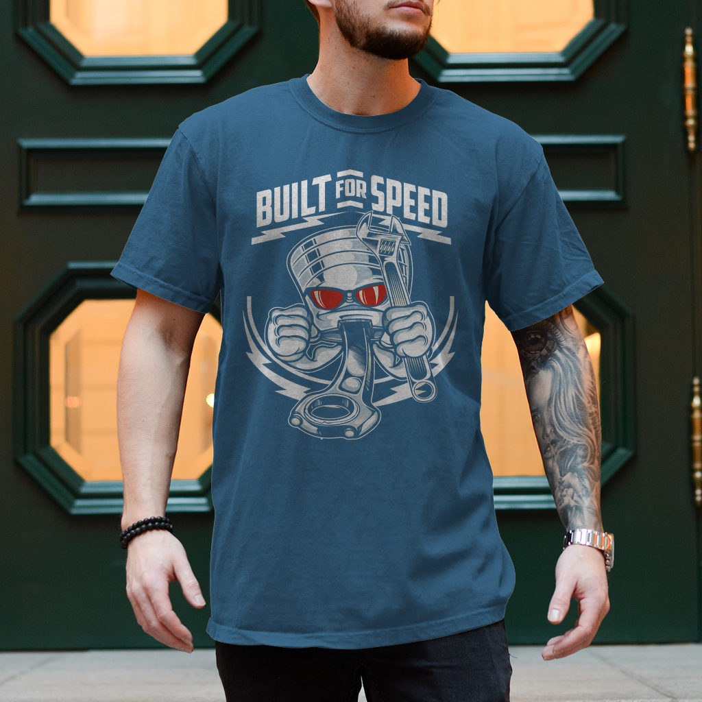 Herren T-Shirt "Built for Speed"