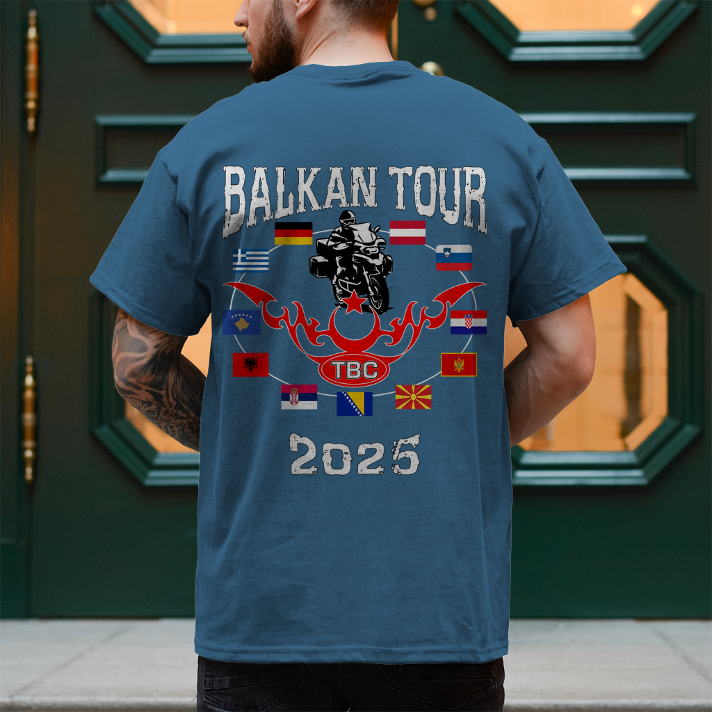 Herren T-Shirt Balkan tour