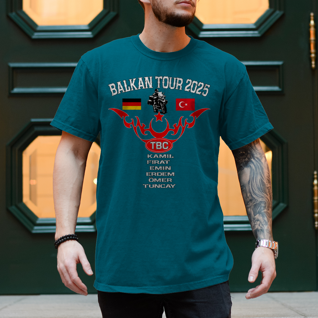 Herren T-Shirt Balkan tour
