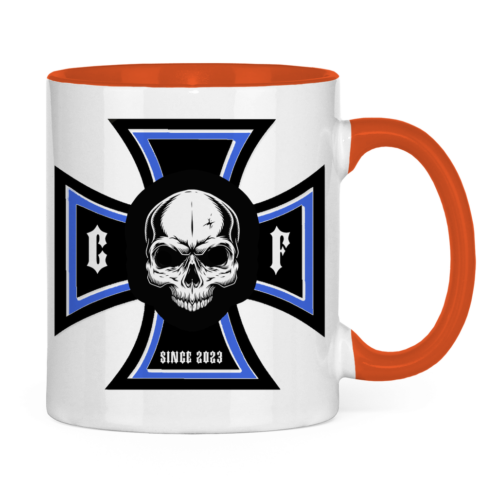 Chopper-Freunde Tasse zweifarbig