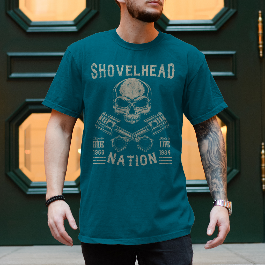 Herren T-Shirt "Shovelhead Nation"