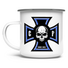 Chopper-Freunde Email Tasse
