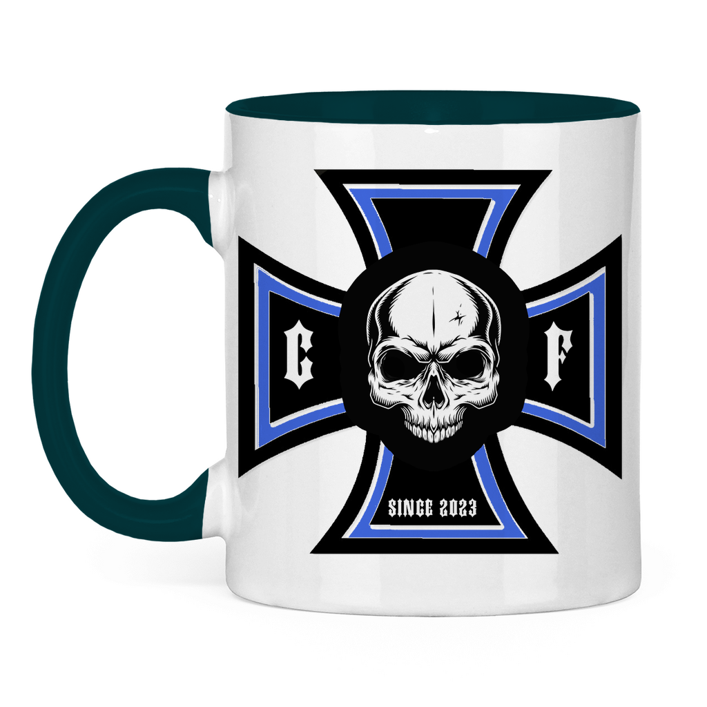 Chopper-Freunde Tasse zweifarbig