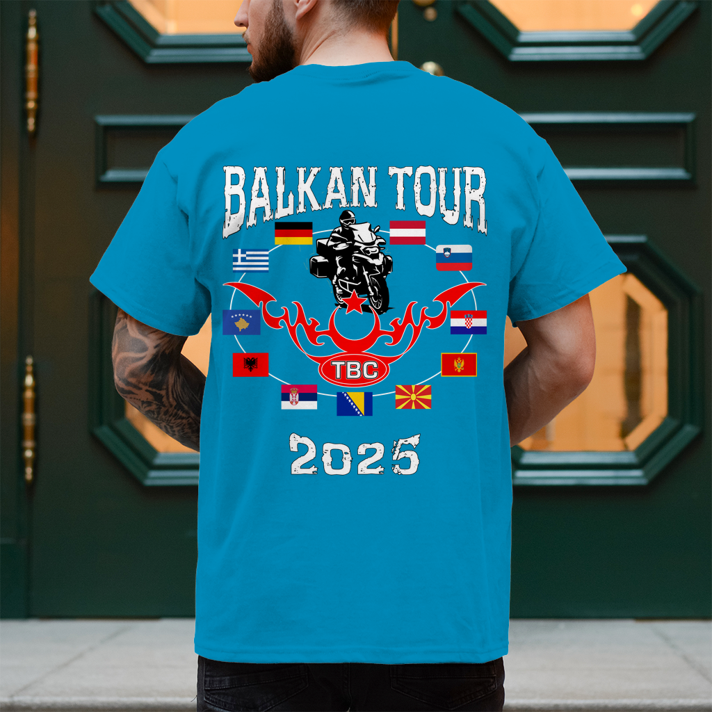 Herren T-Shirt Balkan tour