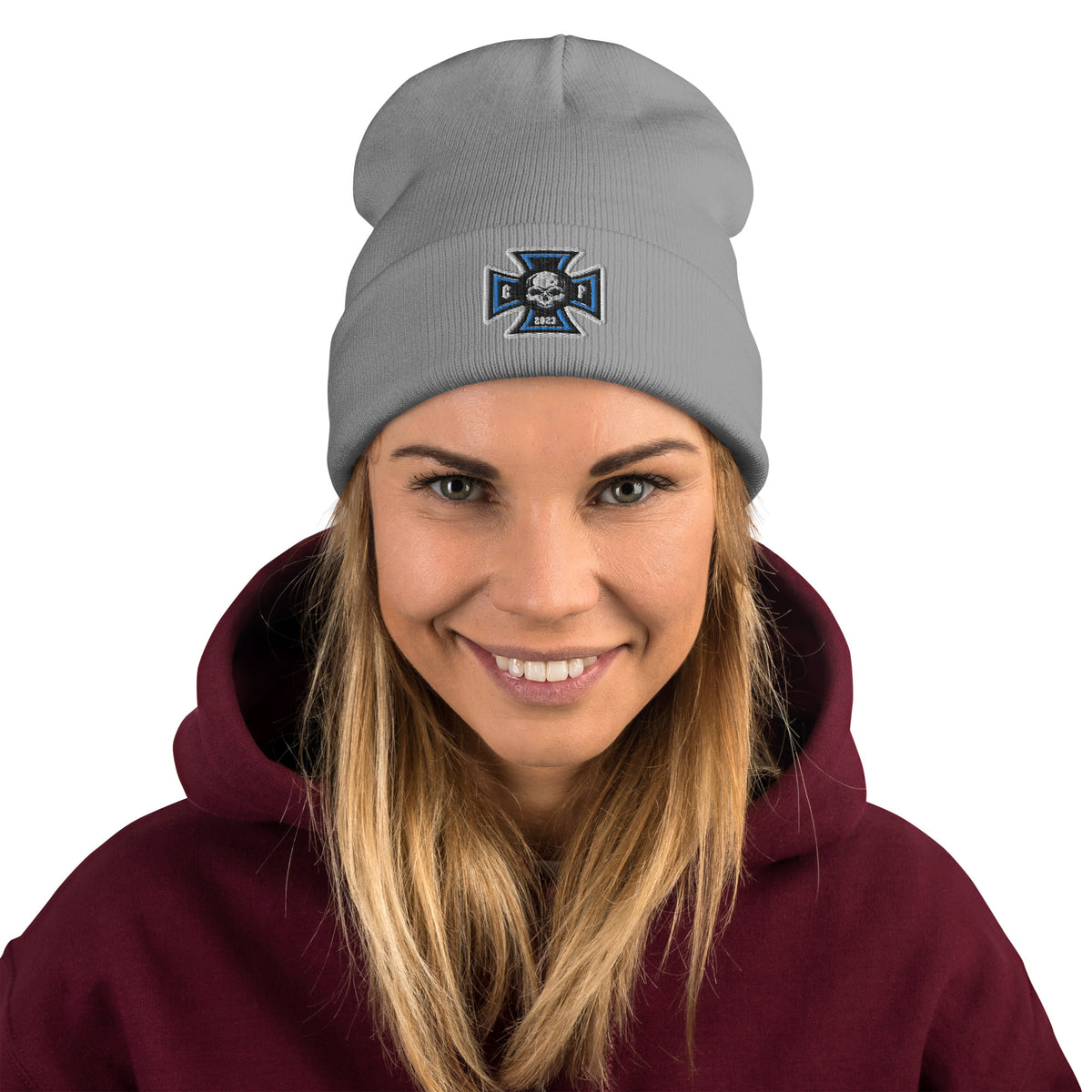 Chopper-Freunde Bestickte Beanie