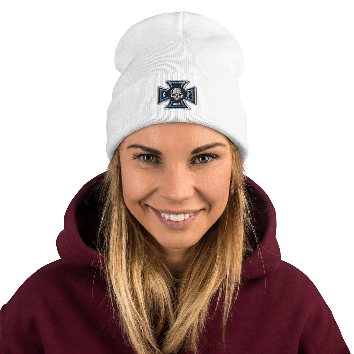 Chopper-Freunde Bestickte Beanie