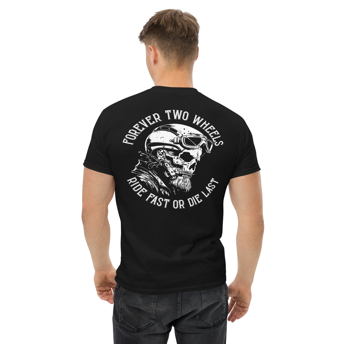 Herren T-Shirt "RIDE FAST OR BE LAST" Variante 1