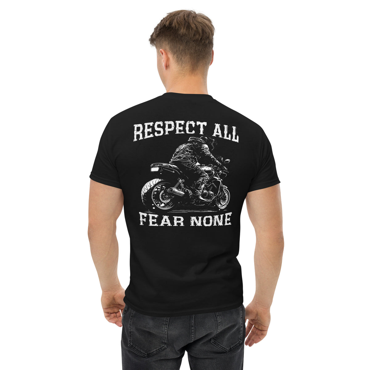 Herren T-Shirt " Respect All - Fear None  Variante 2