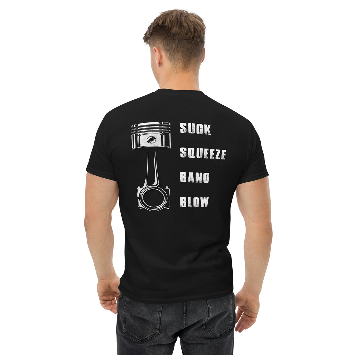 Herren T-Shirt "Suck Squeeze Bang Blow "