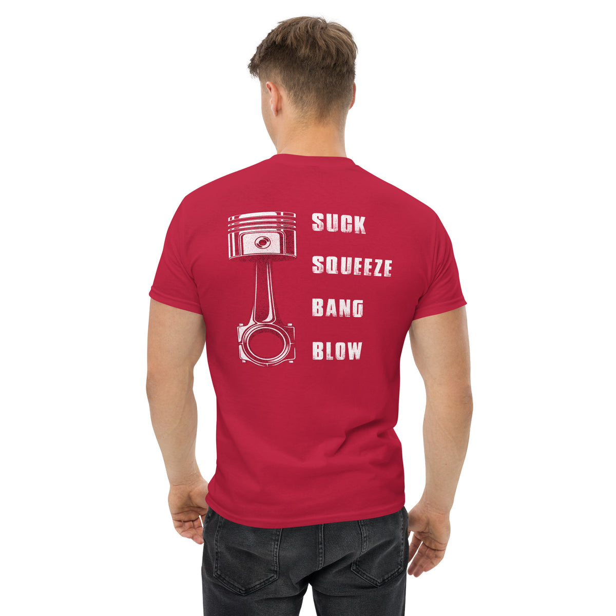 Herren T-Shirt "Suck Squeeze Bang Blow "