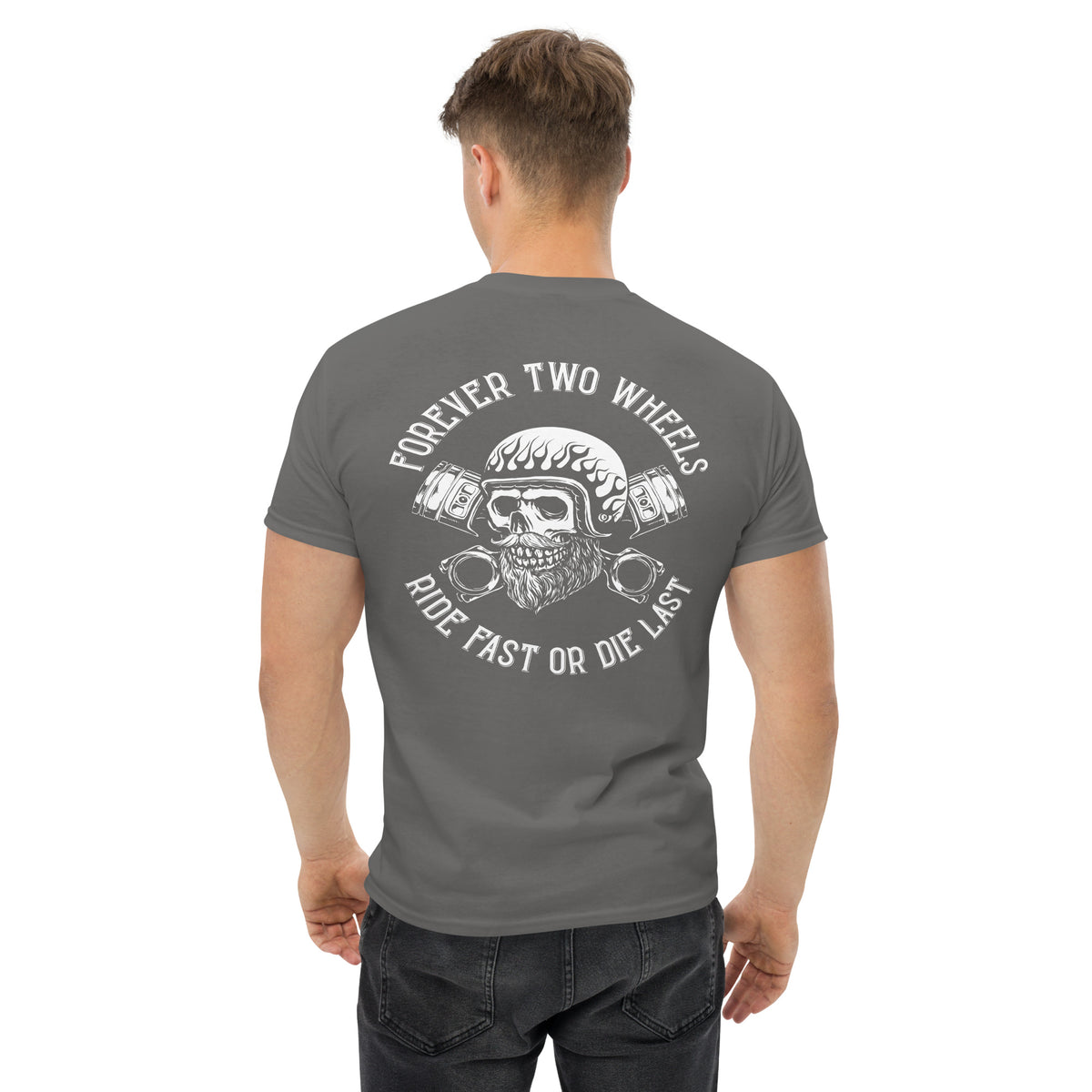 Herren T-Shirt "RIDE FAST OR BE LAST"