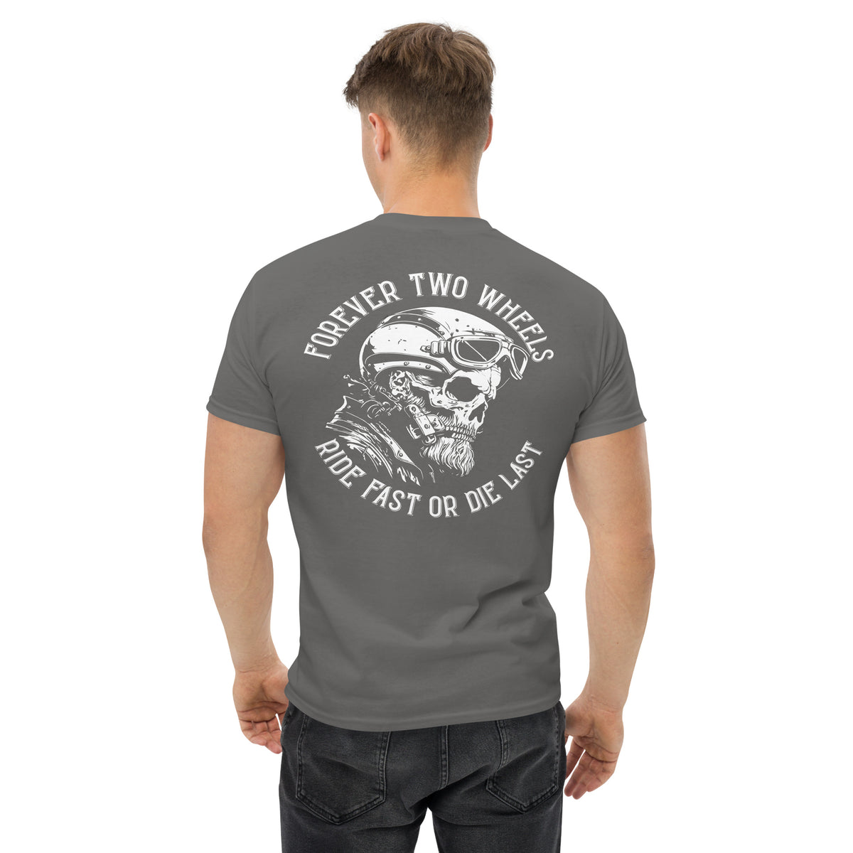 Herren T-Shirt "RIDE FAST OR BE LAST" Variante 1