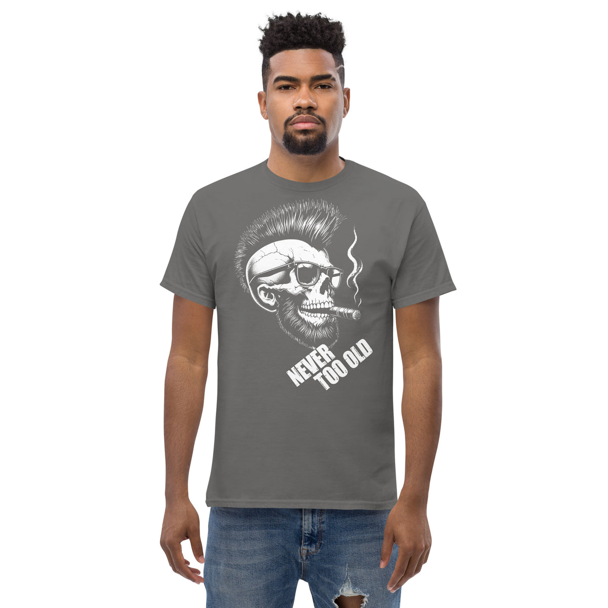 Herren T-Shirt "Never Too Old " Variante 1