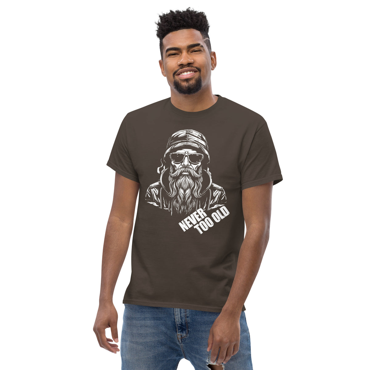 Herren T-Shirt "Never Too Old "