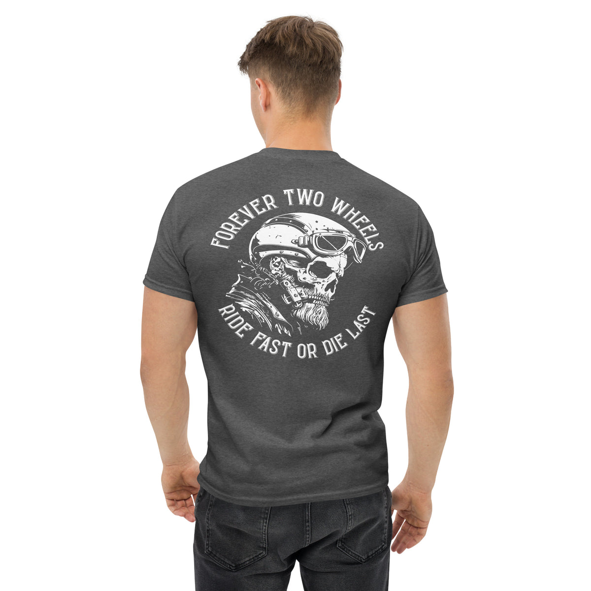 Herren T-Shirt "RIDE FAST OR BE LAST" Variante 1