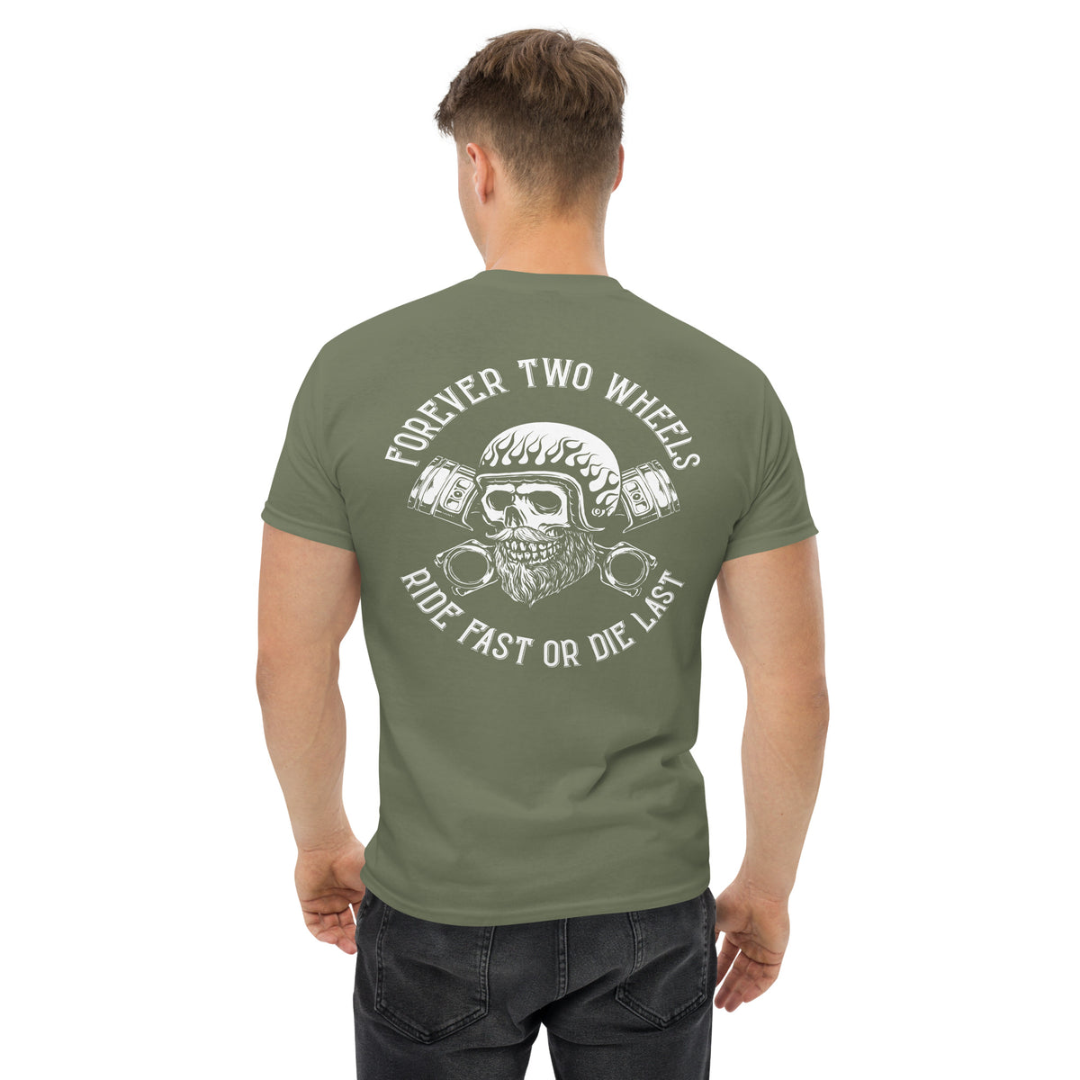 Herren T-Shirt "RIDE FAST OR BE LAST"